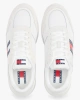 Tommy Hilfiger Erkek Dişli Taban Beyaz Sneaker