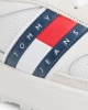 Tommy Hilfiger Erkek Dişli Taban Beyaz Sneaker