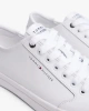 Tommy Hilfiger Erkek Kabartma Logolu Beyaz Sneaker