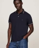 Tommy Hilfiger Erkek Lacivert Logo Kısa Kollu Polo T-Shirt