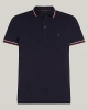 Tommy Hilfiger Erkek Lacivert Logo Kısa Kollu Polo T-Shirt