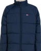 Tommy Hilfiger Erkek Lacivert Puffer Mont