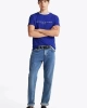 Tommy Hilfiger Erkek Mavi Slim Fit T-Shirt