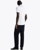 Tommy Hilfiger Erkek Nakışlı Logo Polo Yaka Beyaz T-shirt