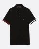 Tommy Hilfiger Erkek Siyah Polo Yaka T-Shirt