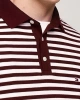 Tommy Hilfiger Erkek Slim Fit Polo Gömlek Bordo T-Shirt