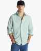 Tommy Hilfiger Erkek  Solid  Heritage   Yeşil Oxford Gömlek