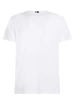 Tommy Hilfiger Erkek Beyaz Stripe T-Shirt