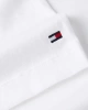 Tommy Hilfiger Erkek Beyaz Stripe T-Shirt