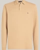 Tommy Hilfiger Erkek Uzun Kollu Polo Yaka Bej Sweatshirt