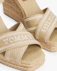 TOMMY HILFIGER ESPAD HIGH WEDGE