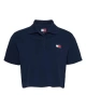 Tommy Hilfiger Kadın  Beyaz Crop T-Shirt