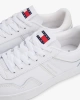 Tommy Hilfiger Kadın Deri Karışımlı Beyaz Sneaker