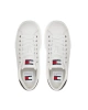 Tommy Hilfiger Kadın Foxing Platform Beyaz Sneaker