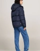 Tommy Hilfiger Kadın Lacivert Puffer Mont