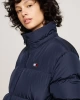 Tommy Hilfiger Kadın Lacivert Puffer Mont