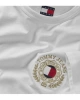 Tommy Hilfiger Logolu Beyaz Siyah T-Shirt