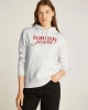 Tommy Hilfiger Kadın Logolu Örme Kapüşonlu Sweatshirt