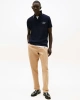 Tommy Hilfiger Nakışlı Logo Polo Yaka Lacivert T-shirt