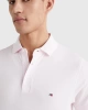 Tommy Hilfiger Polo Yaka Düz Pembe Erkek Polo T-Shirt