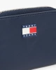 Tommy Hilfiger Temel Zip-Around Kadın Lacivert Cüzdanı