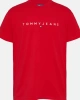 Tommy Hilfiger Erkek Kırmızı Regular Fit T-Shirt