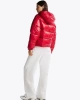 Tommy Jeans  Kadın  Kırmızı Puffer Mont