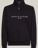 Tommy Hilfiger Erkek Çeyrek Fermuarlı Sweatshirt