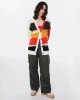 Twist ColorBlock Kadın Hırka