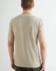 GANT Erkek Bej Slim Fit Bisiklet Yaka T-shirt