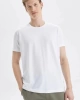 Nautica Erkek Beyaz Kısa Kollu T-Shirt
