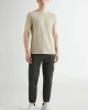 GANT Erkek Bej Slim Fit Bisiklet Yaka T-shirt