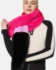 Twist ColorBlock Pelüş Atkı