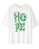 Twist Hotfix Baskılı Oversize T-shirt