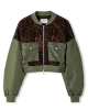 Twist Leopar Desen Bomber Mont