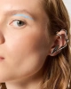 Twist Metal Amorf Ear Cuff