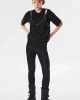 Twist Metal Zincir Aksesuarlı T-Shirt