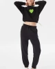 Twist Siyah  Jogger Pantolon
