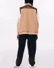 Twist Shearling Yelek