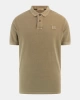 Guess Erkek Washed Ss Polo Yaka Haki T-Shirt