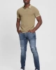 Guess Erkek Washed Ss Polo Yaka Haki T-Shirt