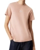 Calvin Klein Kadın Logolu Pembe T-shirt