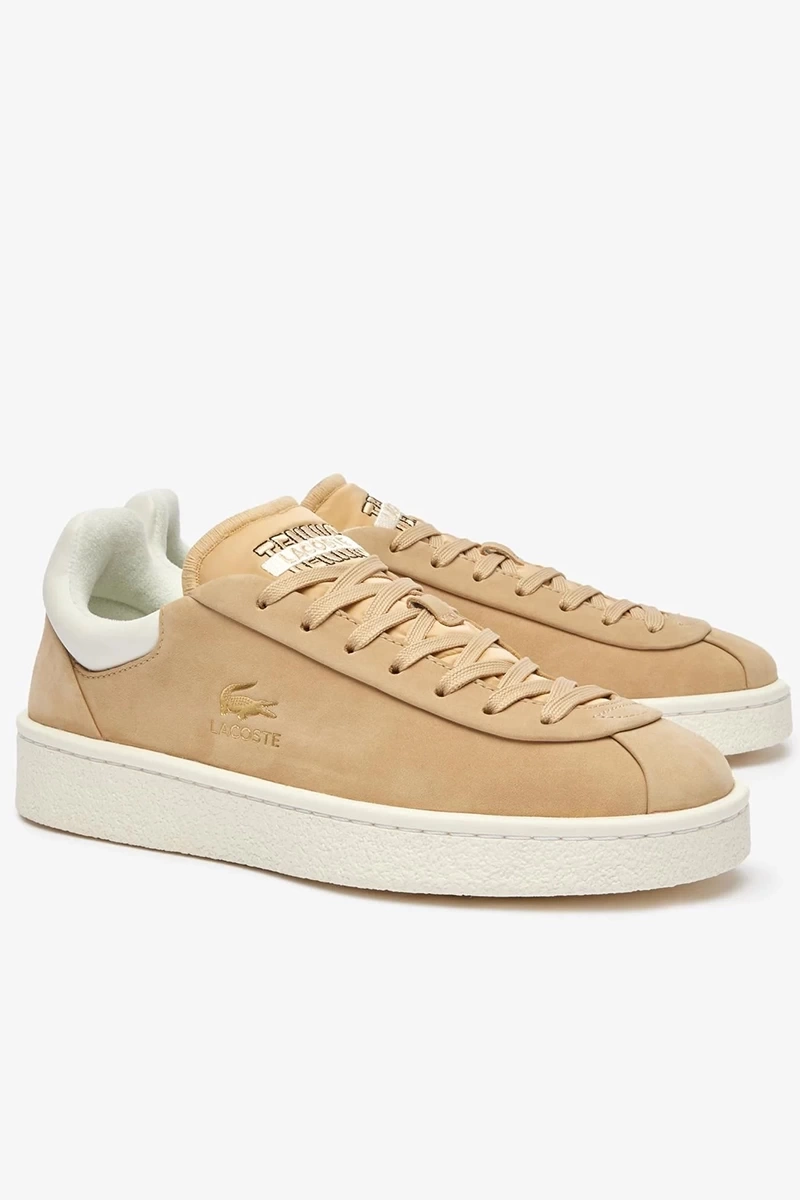 Lacoste Kadın  Baseshot Premium Kahverengi Sneaker