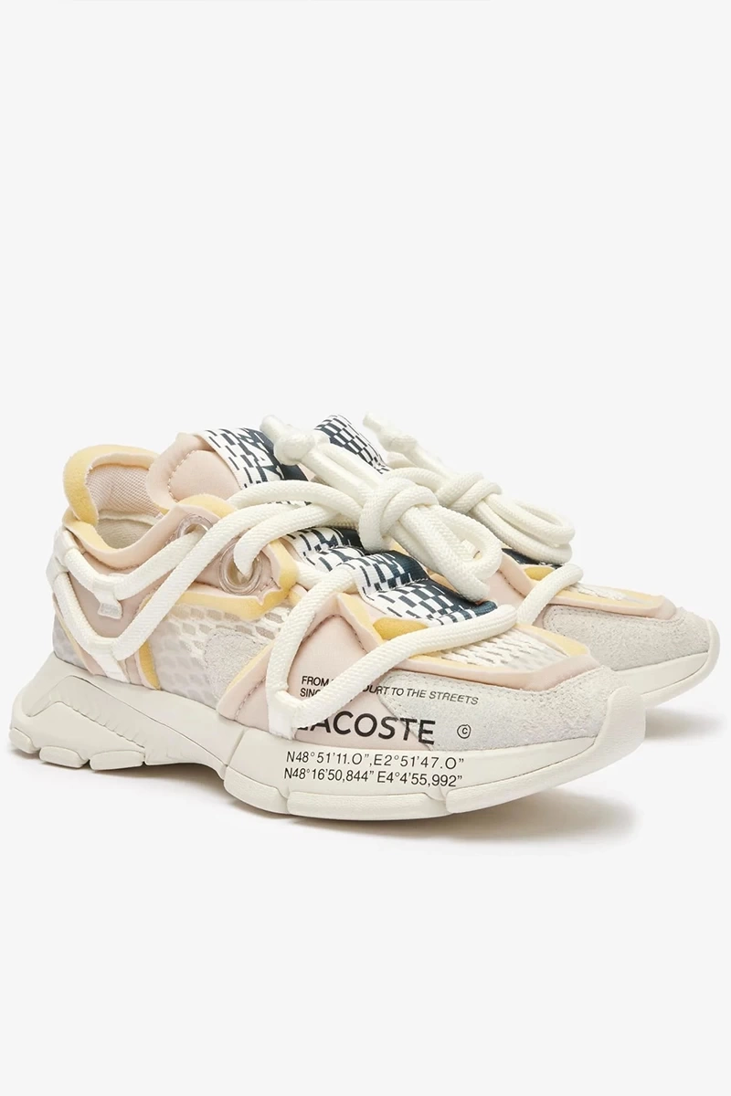 Lacoste L003 Active Runway Kadın Bej Sneaker