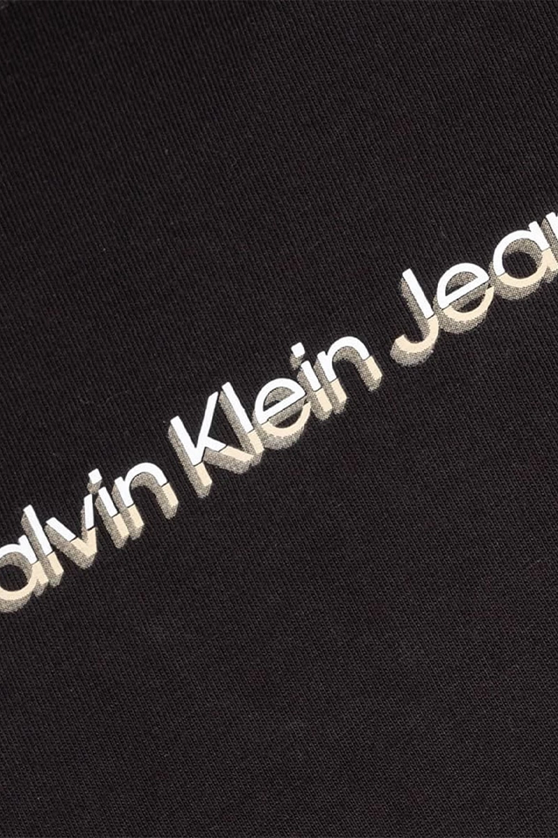 Calvin Klein Erkek Kurumsal Logolu T-Shirt