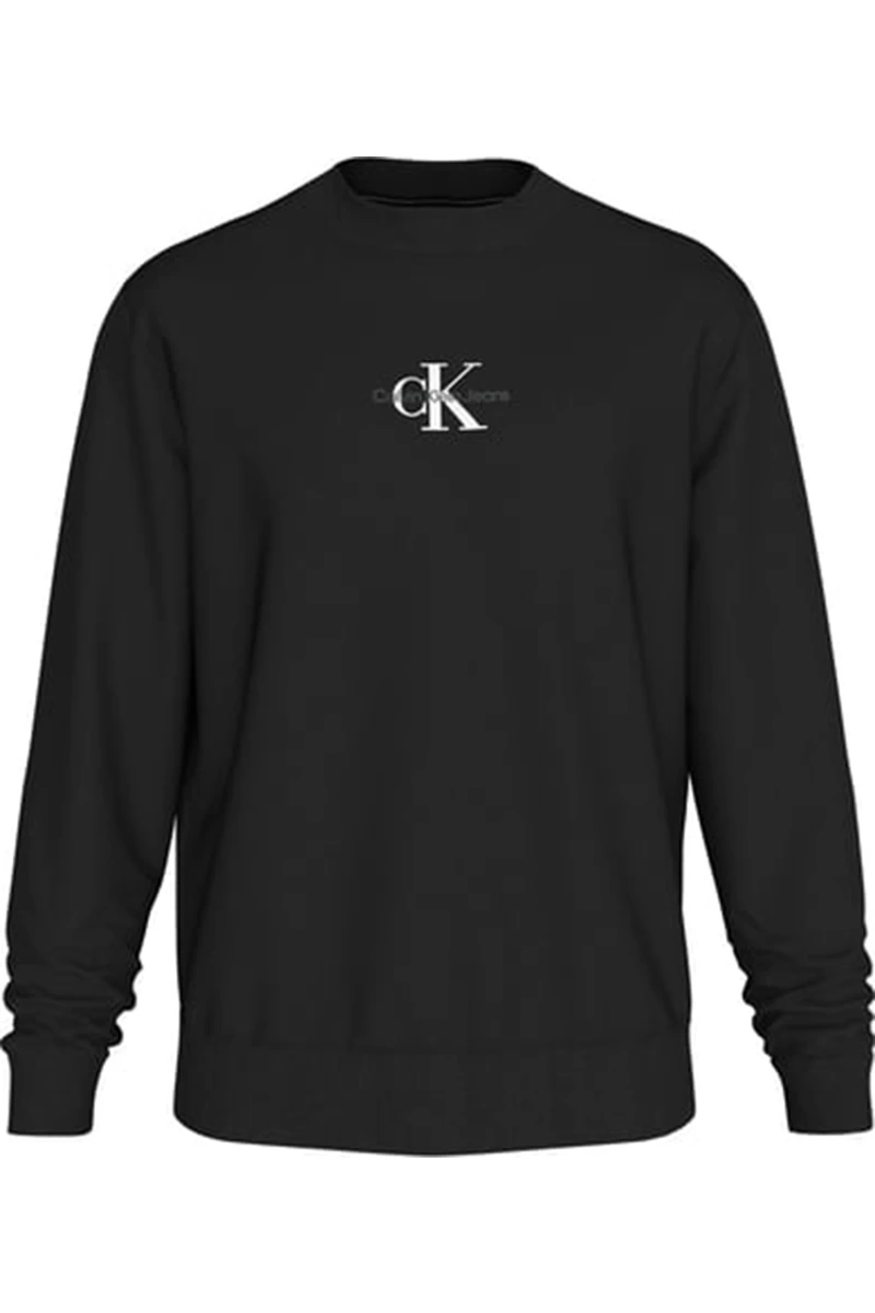 Calvin Klein Erkek Monologolu Bisiklet Yaka T-Shirt