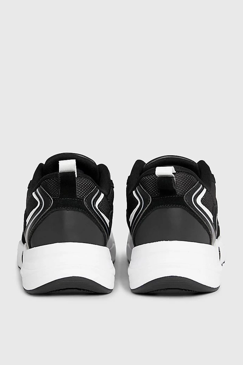 Calvin Klein Erkek Retro Su-Mesh Siyah Sneaker