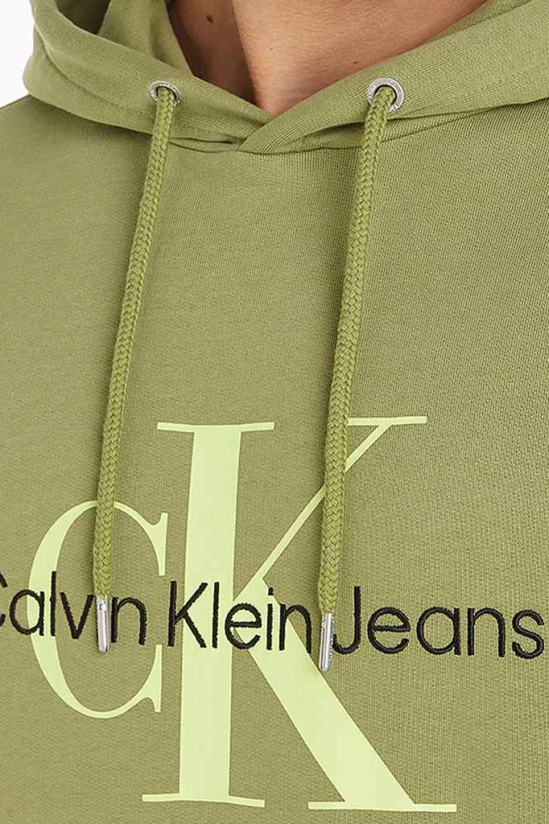 Calvin Klein Erkek Siyah Hooedie Kapüşonlu Sweatshirt