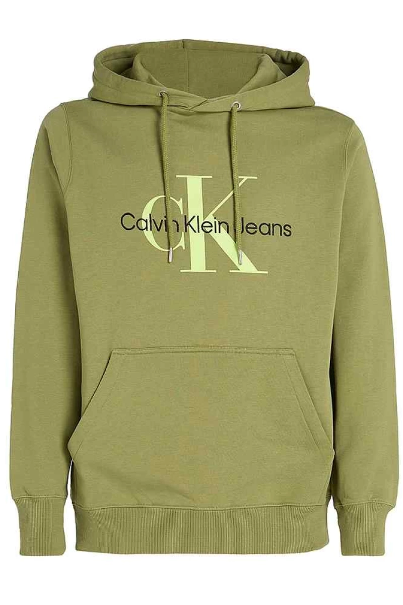 Calvin Klein Erkek Siyah Hooedie Kapüşonlu Sweatshirt