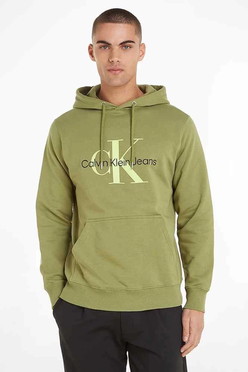 Calvin Klein Erkek Siyah Hooedie Kapüşonlu Sweatshirt